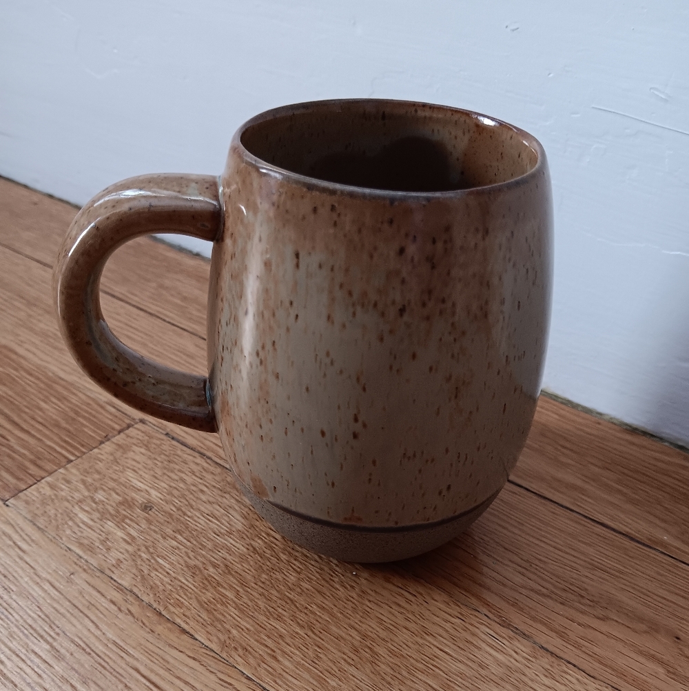 Speckled Brown Ceramic Mug